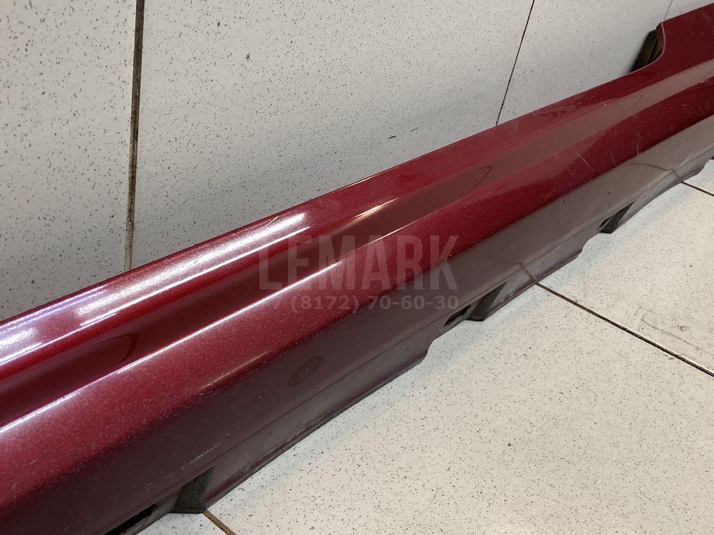 Накладка на порог (наружная) для  BMW X1 E84 2009-2015