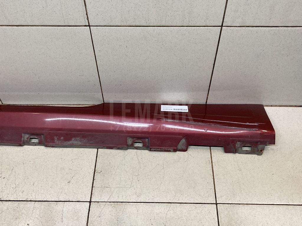 Накладка на порог (наружная) для  BMW X1 E84 2009-2015