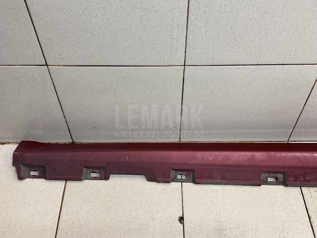 Накладка на порог (наружная) для  BMW X1 E84 2009-2015