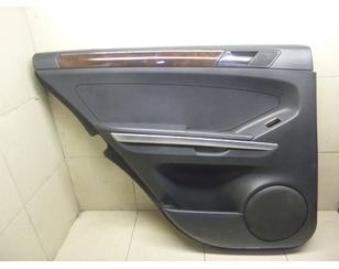 Обшивка двери задней левой для Mercedes Benz W164 M-Klasse (ML) 2005-2011 БУ состояние отличное