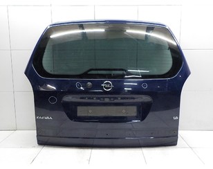Дверь багажника со стеклом для Opel Zafira A (F75) 1999-2005 б/у состояние удовлетворительное