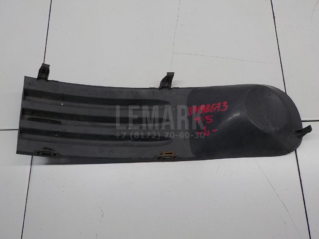 Решетка в бампер левая 7H0807489C7G9 VAG