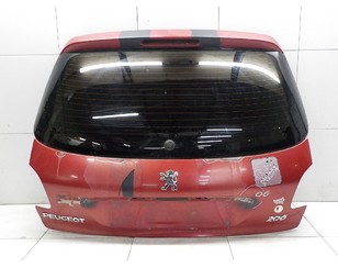 Дверь багажника со стеклом для Peugeot 206 1998-2012 с разборки состояние удовлетворительное
