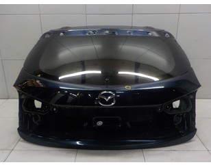 Дверь багажника со стеклом для Mazda Mazda 3 (BM/BN) 2013-2018 с разборки состояние отличное