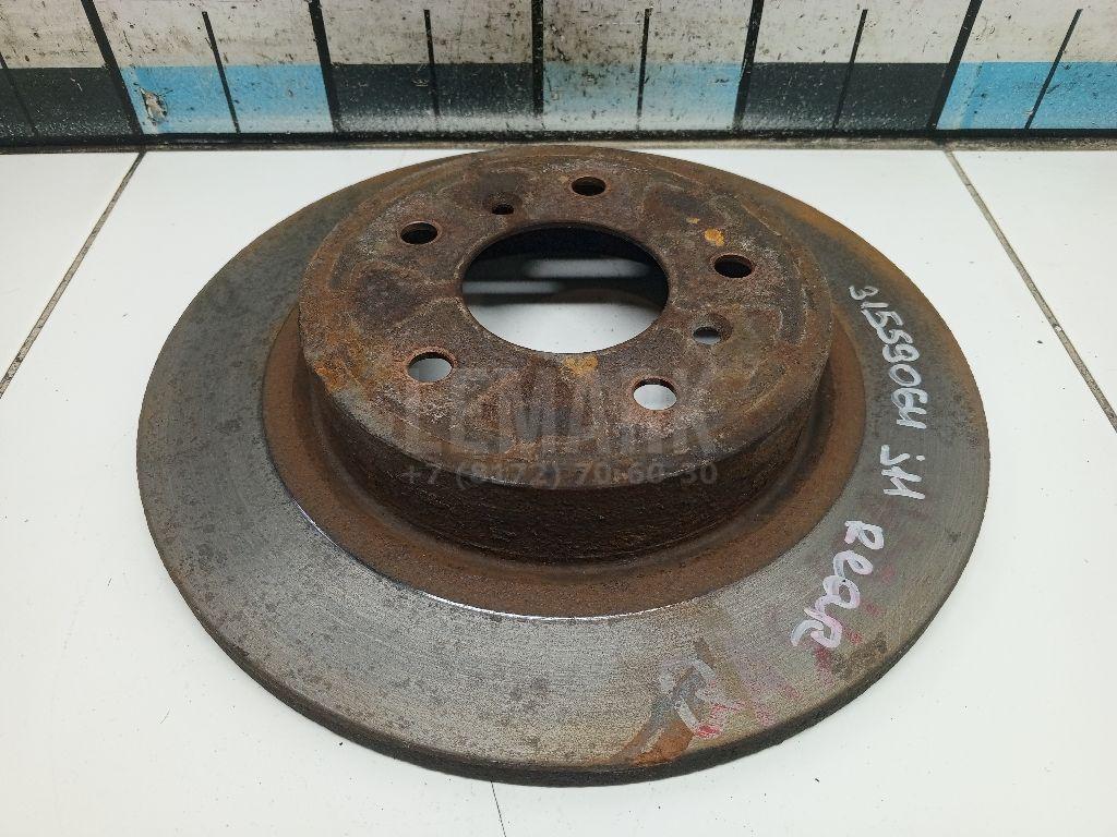 Диск тормозной задний 432064EA0B Nissan