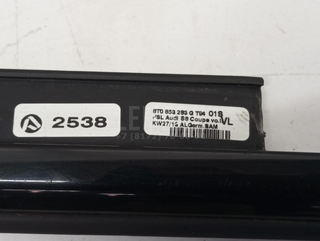 Накладка стекла переднего левого для  BMW 7-serie F01/F02 2008-2015