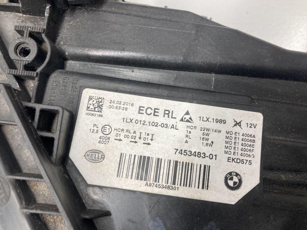 Фара левая для  BPW ECO MAX 1996