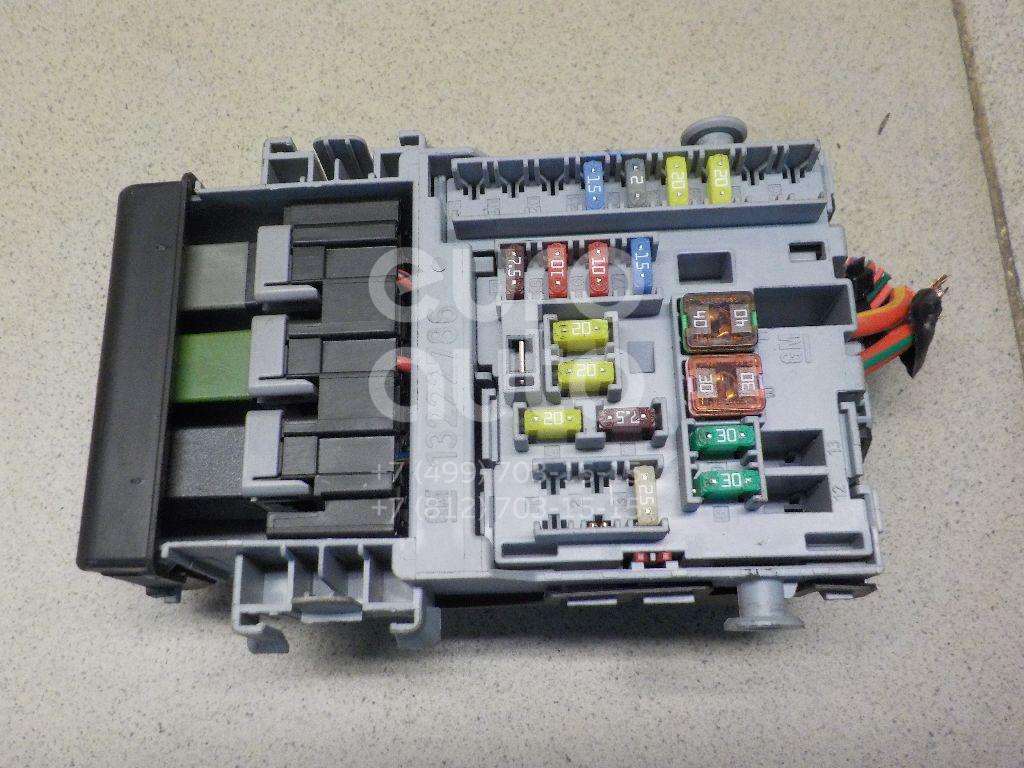 блок предохранителей опель инсигния