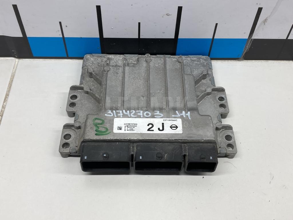 Блок управления двигателем 23710HX42C Nissan