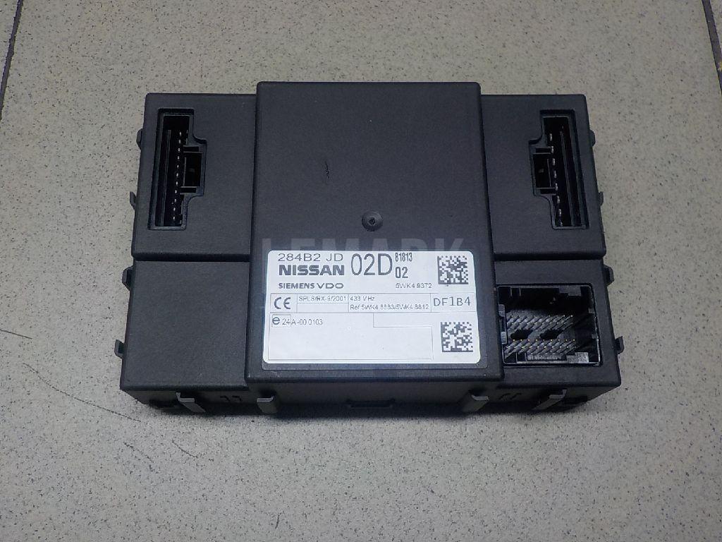 Блок электронный 284B2JD02D Nissan
