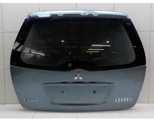 Дверь багажника со стеклом для Mitsubishi Grandis (NA#) 2004-2010 с разборки состояние отличное