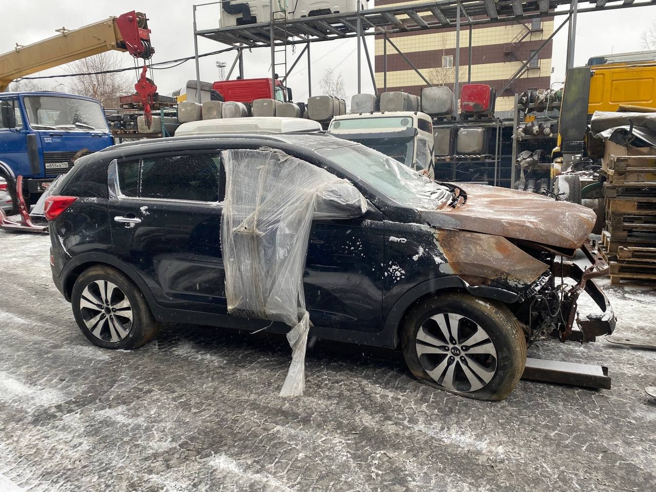 Kia Sportage 2010-2015 в разборе