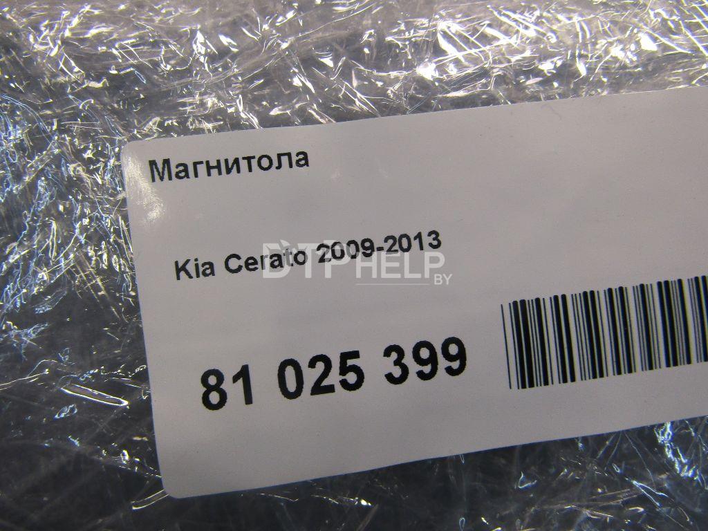 Фото Магнитола для Kia Cerato  2010