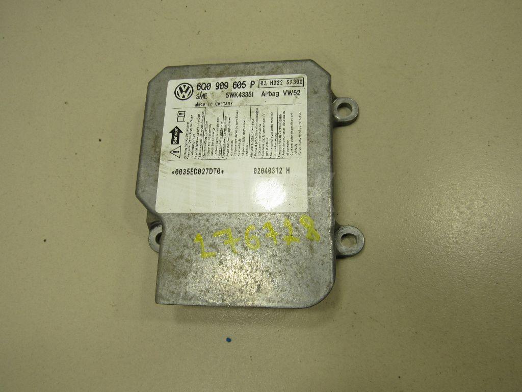 Блок управления AIR BAG 6Q0909605P VAG