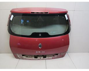 Дверь багажника со стеклом для Renault Scenic II 2003-2009 с разборки состояние отличное