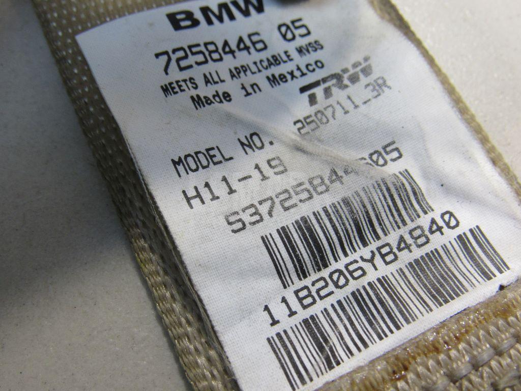 Ремень безопасности для  BMW 6-serie E63 2004-2009