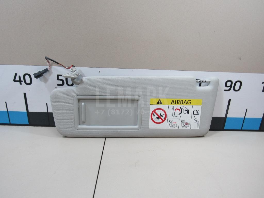 Козырек солнцезащитный (внутри) 5G0857551AL2F4 VAG