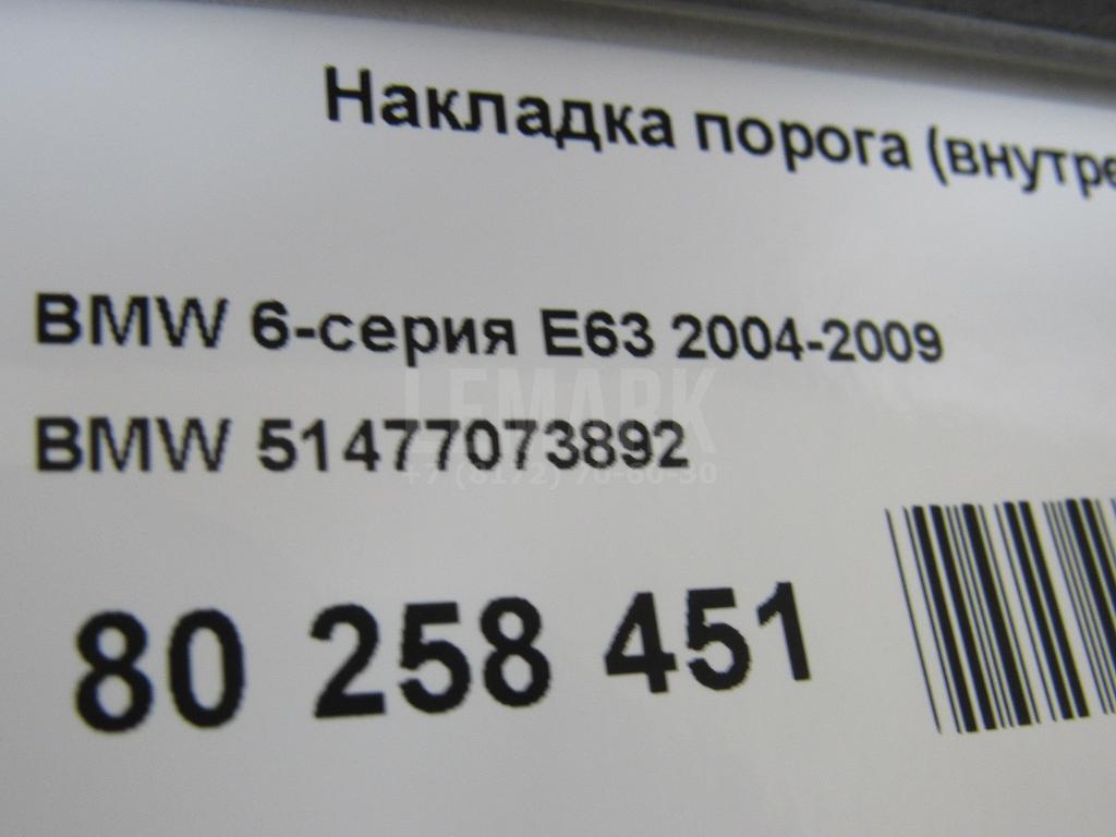 Накладка порога (внутренняя)