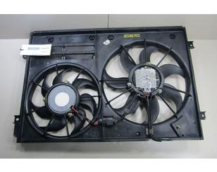 Вентилятор радиатора для VW Tiguan 2007-2011 с разбора состояние отличное