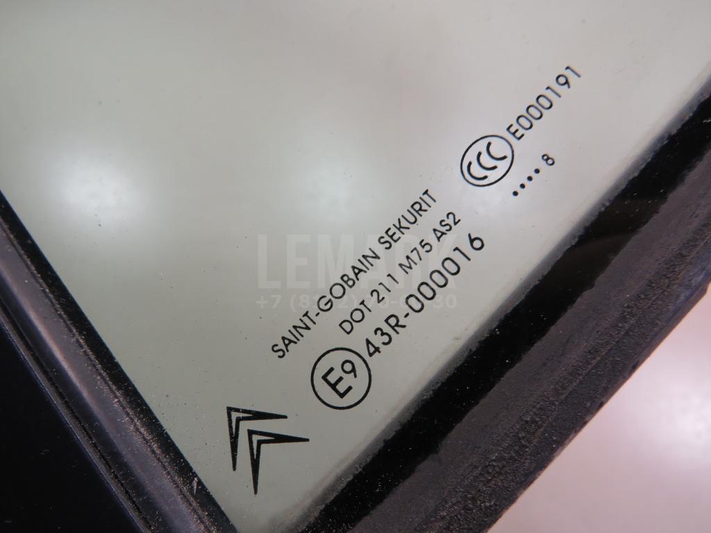 Стекло двери задней левой (форточка) для  Audi A3 (8L1) 1996-2003