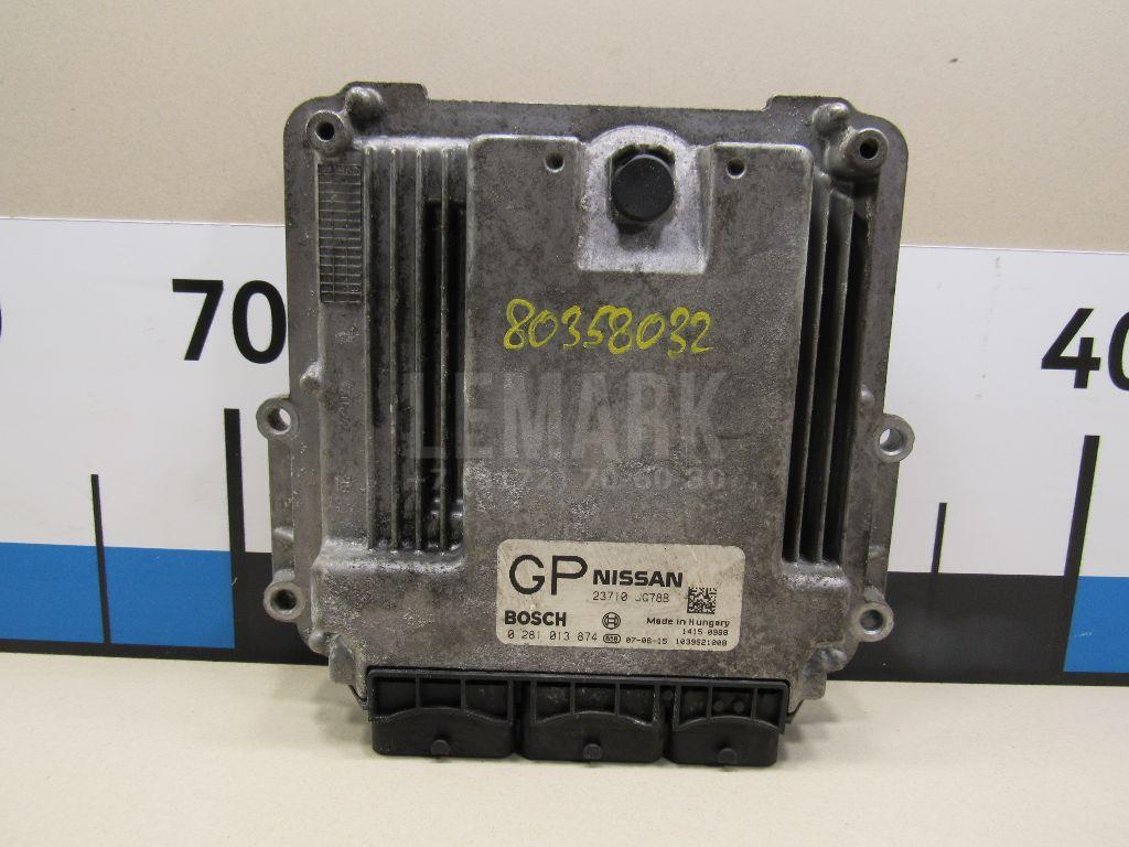 Блок управления двигателем 23710JG78B Nissan