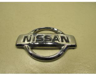 Эмблема на крышку багажника для Nissan Almera N16 2000-2006 б/у состояние удовлетворительное