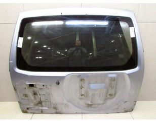 Дверь багажника со стеклом для Mitsubishi Pajero/Montero III (V6, V7) 2000-2006 с разборки состояние удовлетворительное