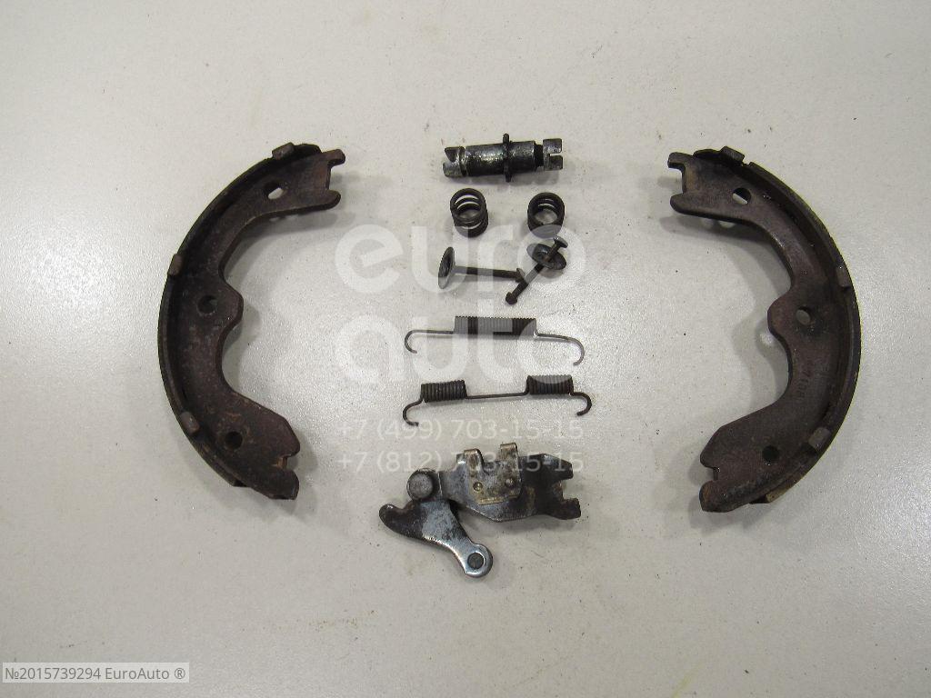 колодки ручника nissan tiida
