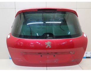 Дверь багажника со стеклом для Peugeot 308 I 2007-2015 с разбора состояние отличное