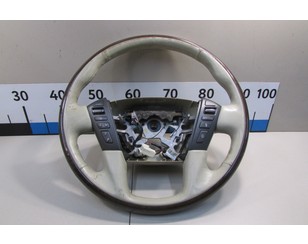 Рулевое колесо для AIR BAG (без AIR BAG) для Infiniti QX56/QX80 (Z62) 2010> б/у состояние удовлетворительное