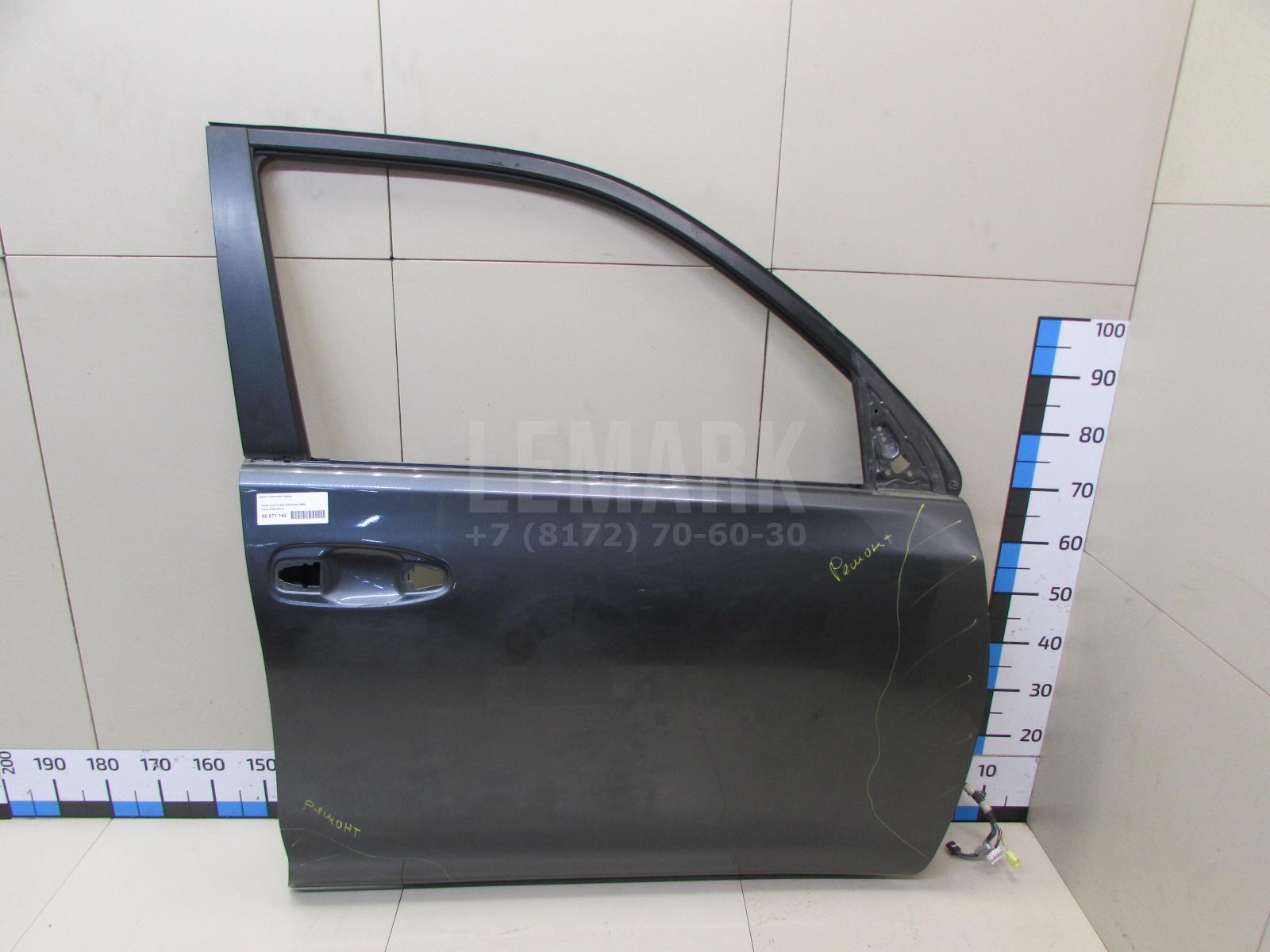 Дверь передняя правая 6700160710 Toyota