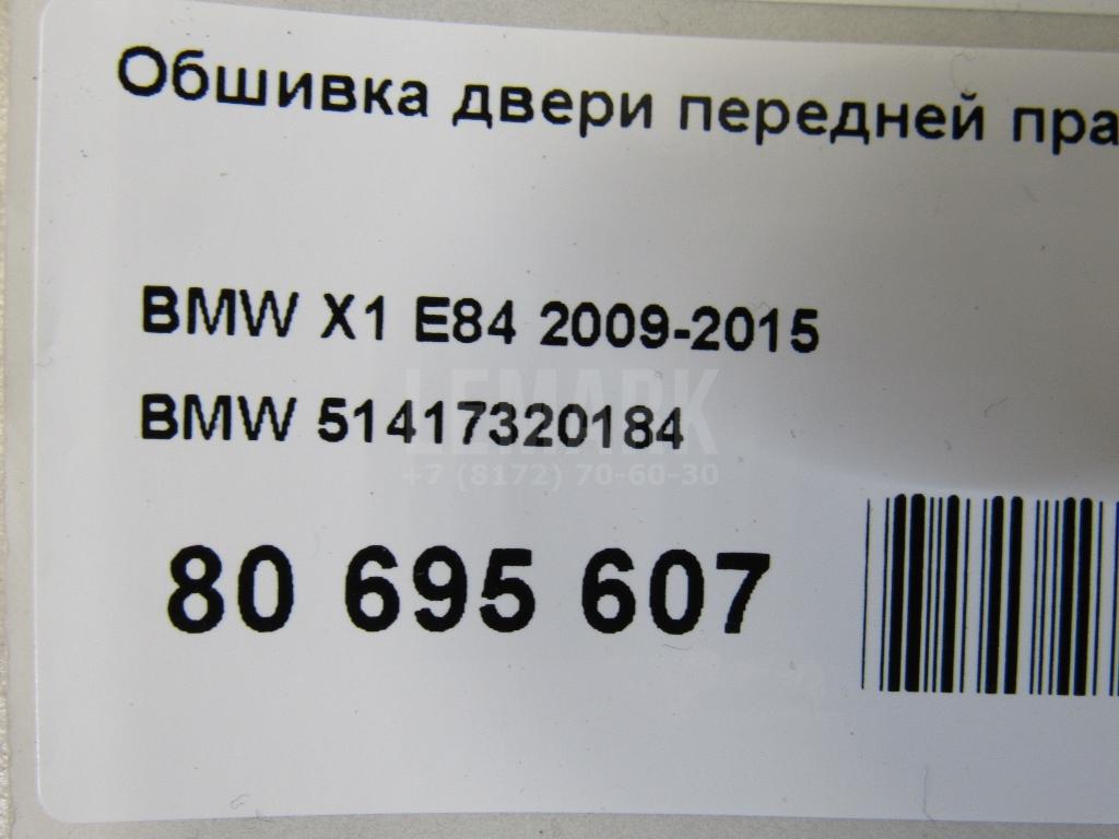 Обшивка двери передней правой для  BMW X1 U11 2022