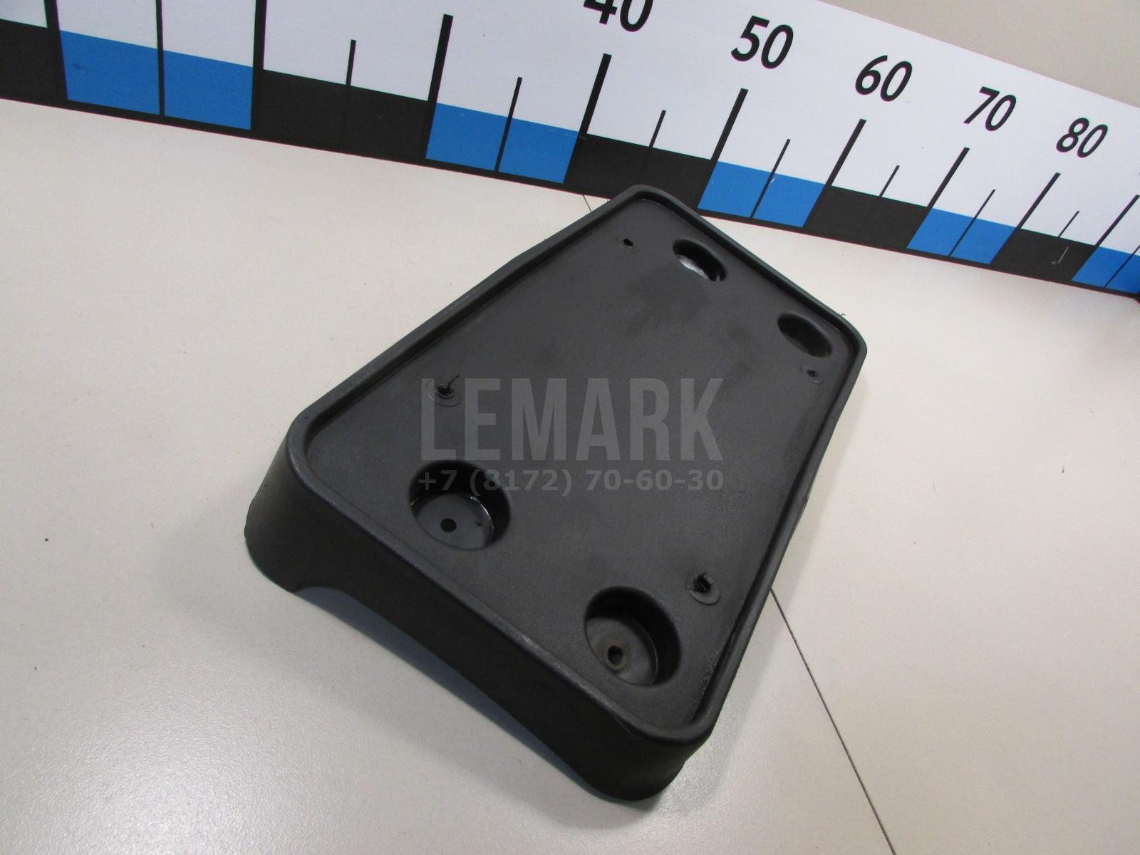 Накладка переднего бампера под номер для  BMW X3 E83 2004-2010