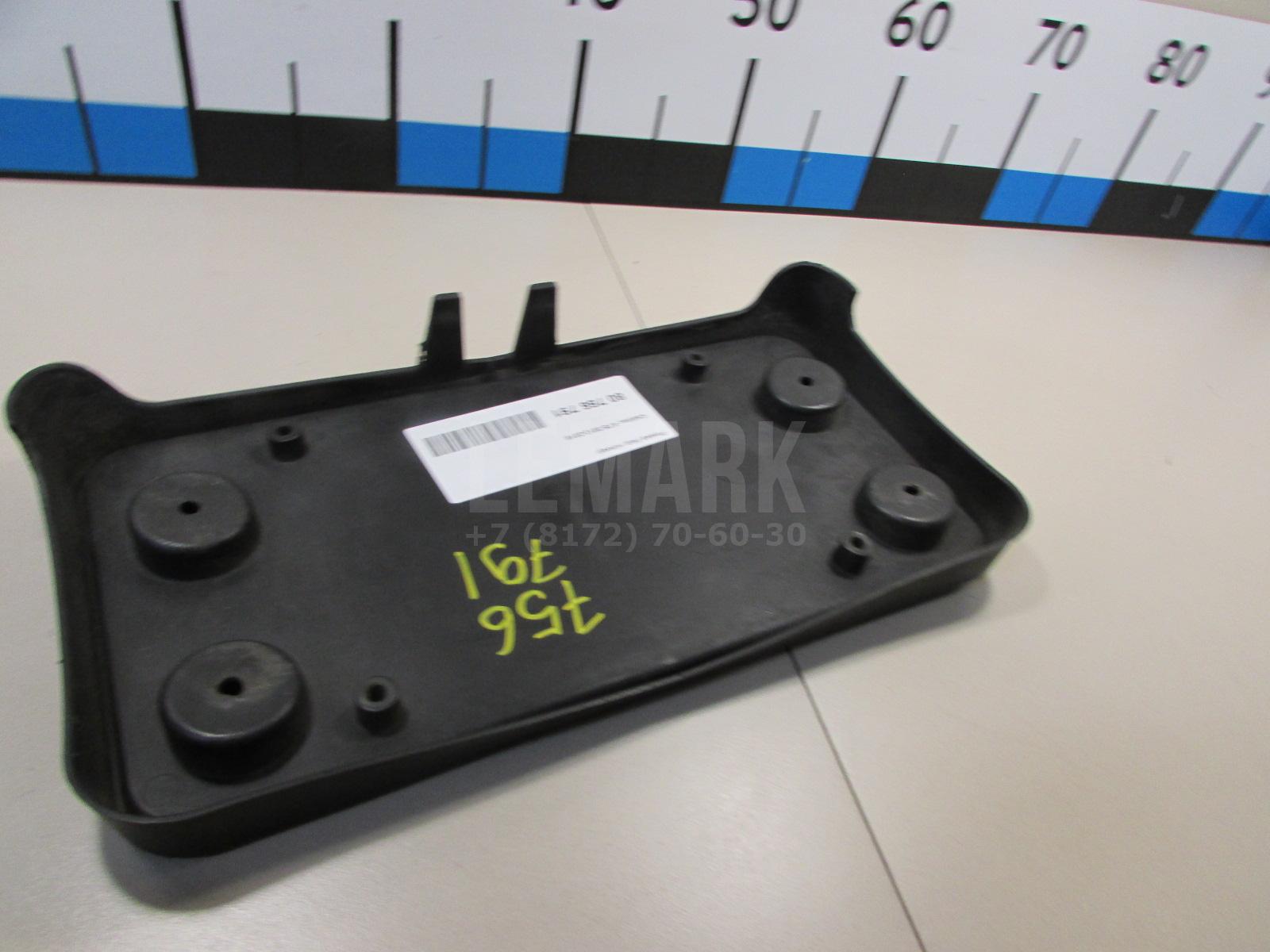 Накладка переднего бампера под номер для  BMW X3 E83 2004-2010