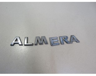 Эмблема на крышку багажника для Nissan Almera Classic (B10) 2006-2013 с разборки состояние отличное
