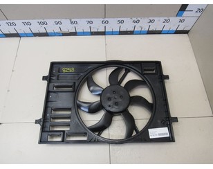 Вентилятор радиатора для Skoda Octavia (A7) 2013-2020 с разборки состояние отличное