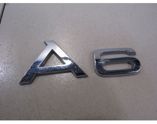 Эмблема на крышку багажника для Audi A6 [C7,4G] 2011-2018 с разборки состояние отличное