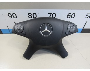 Подушка безопасности в рулевое колесо для Mercedes Benz W204 2007-2015 с разборки состояние отличное
