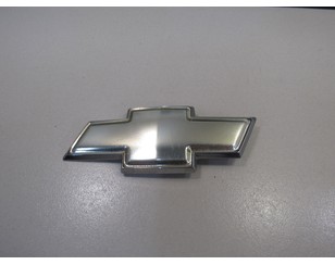 Эмблема на крышку багажника для Chevrolet Aveo (T200) 2003-2008 с разборки состояние хорошее