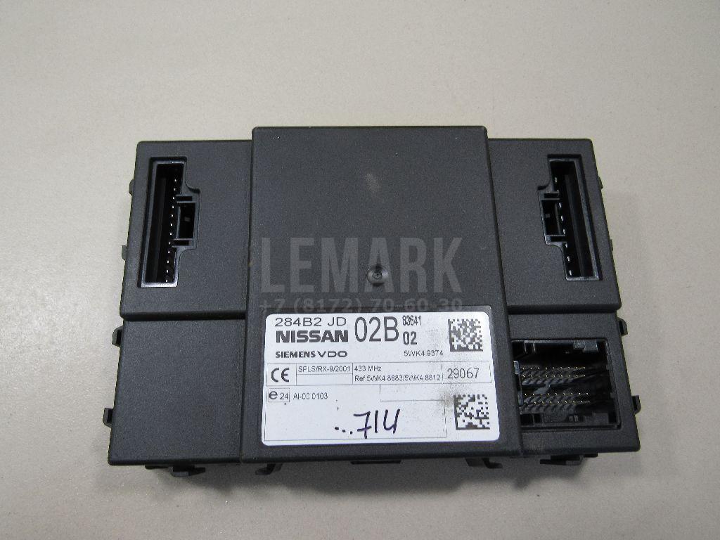 Блок комфорта 284B2JD02B Nissan
