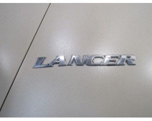 Эмблема на крышку багажника для Mitsubishi Lancer (CK) 1996-2003 с разборки состояние удовлетворительное