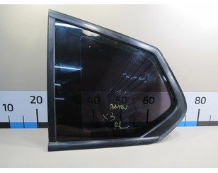 Стекло кузовное глухое левое для BMW X3 F25 2010-2017 б/у состояние отличное
