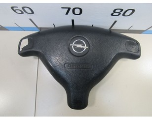Подушка безопасности в рулевое колесо для Opel Zafira A (F75) 1999-2005 с разборки состояние удовлетворительное