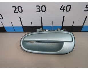 Ручка двери задней наружная левая для Hyundai Matrix 2001-2010 с разборки состояние хорошее