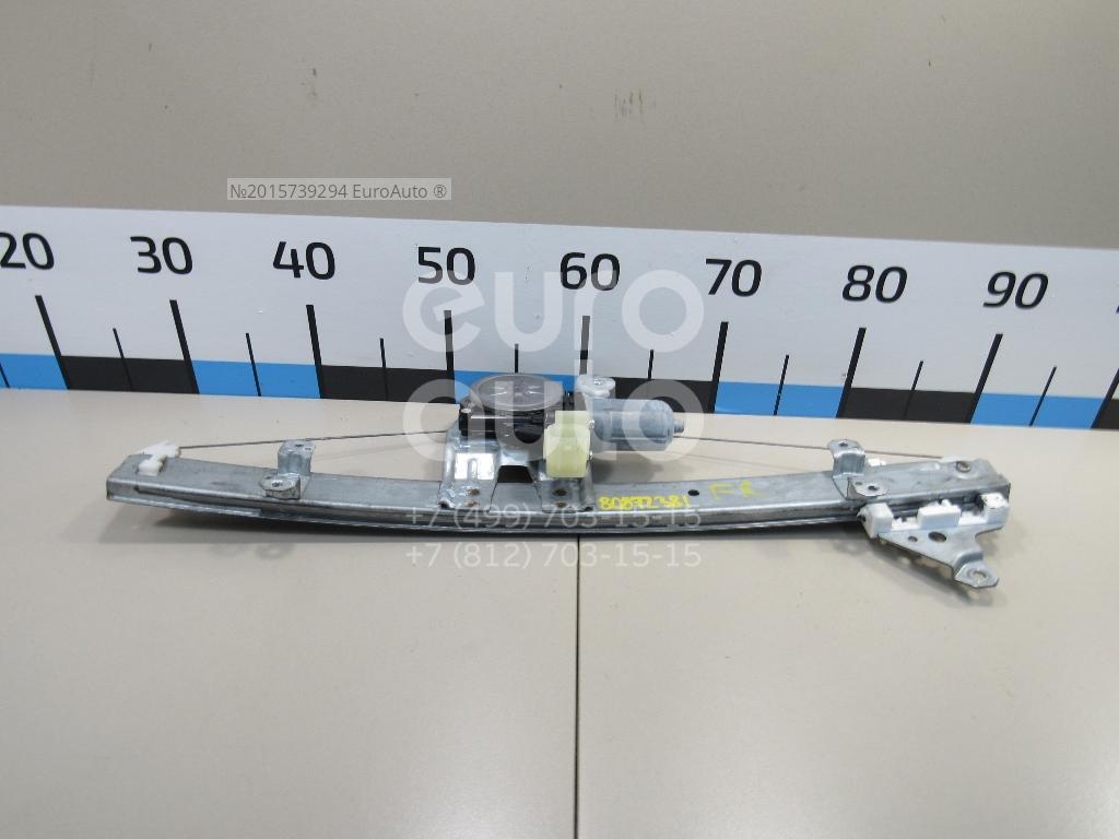 Механизм Стеклоподъемника Ниссан 807205аа0а Купить На Разборке