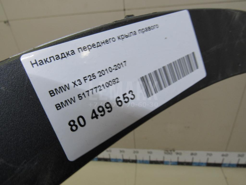 Накладка переднего крыла правого