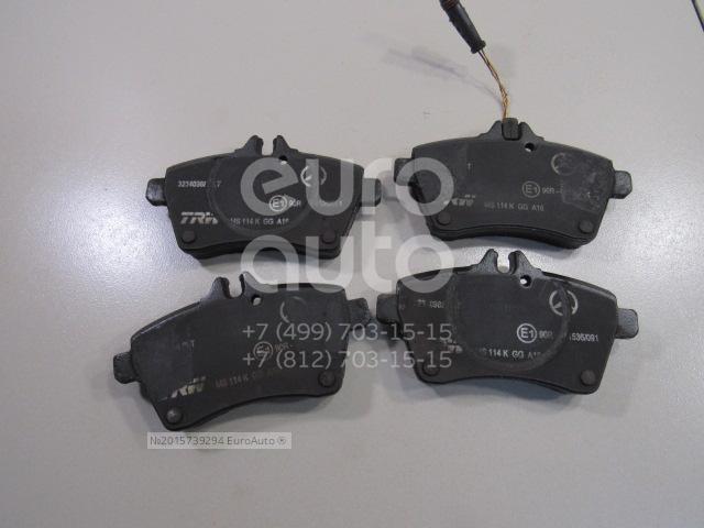 Колодки тормозные передние к-кт MERCEDES BENZ 1694200320