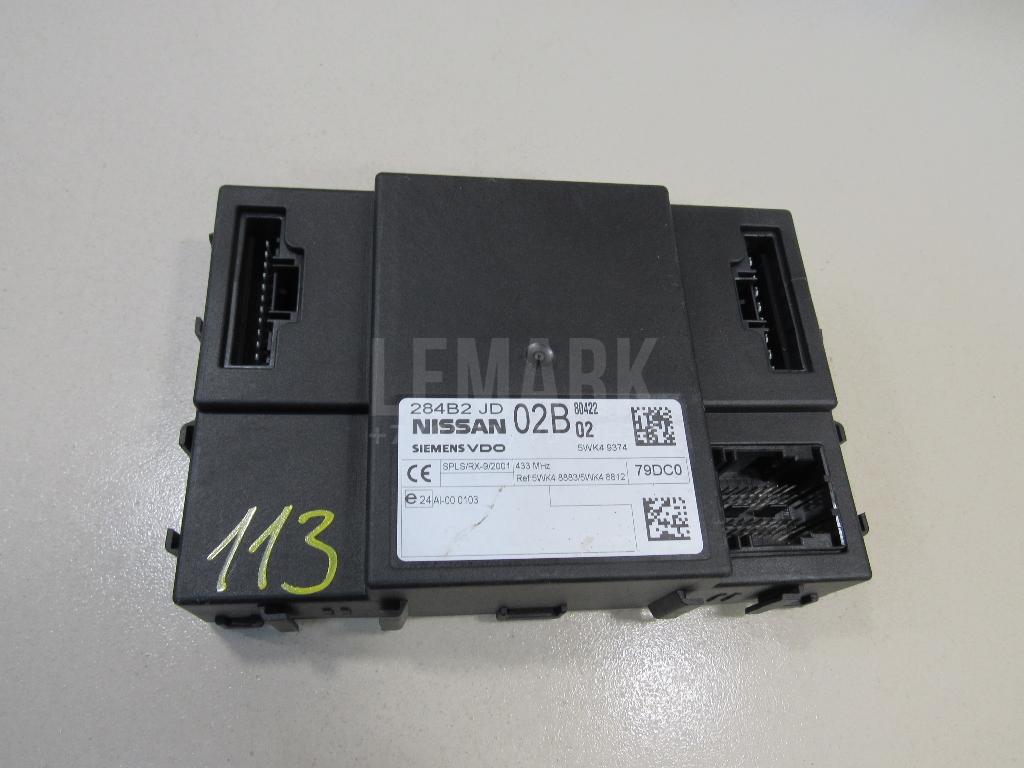 Блок комфорта 284B2JD02B Nissan