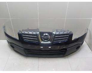 Бампер передний для Nissan Qashqai (J10) 2006-2014 БУ состояние отличное