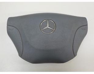 Крышка подушки безопасности (в рулевое колесо) для Mercedes Benz Sprinter (901-905)/Sprinter Classic (909) 1995-2006 б/у состояние удовлетворительное